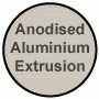 anodised aluminium symbol